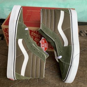 VANS SK8-HI Grape Leaf/True White WMNS